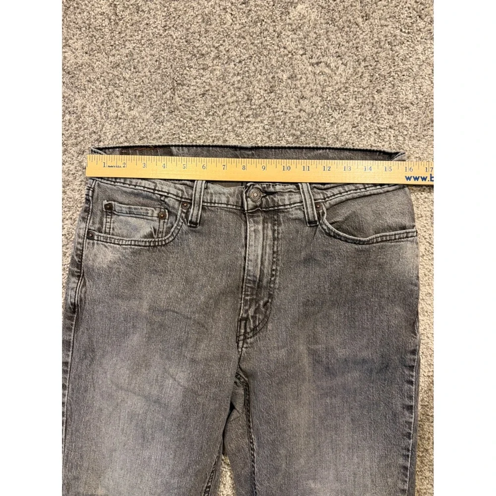 Levis 541 Jeans Mens 32x32 Gray Athletic Taper Stretch Denim Pants